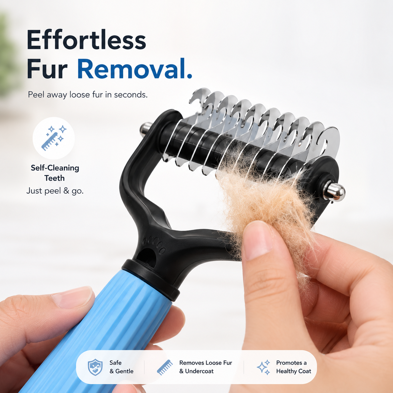 CoatEase™ Deshedding & Detangling Comb